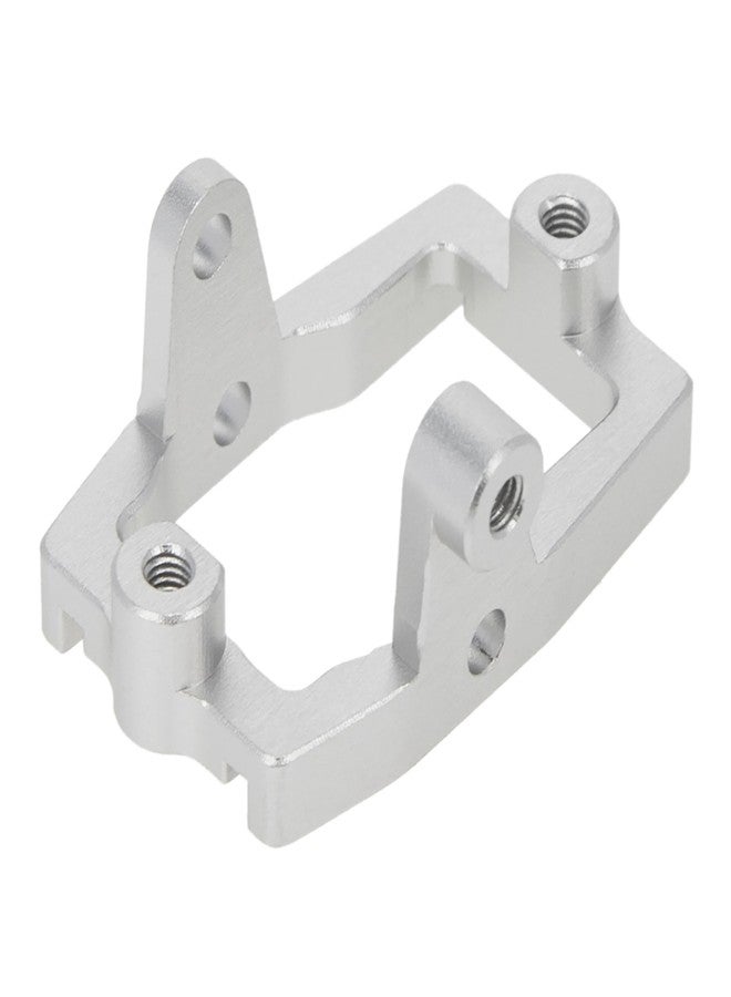 MEUS RACING TRX4M Servo Mount TRX4M Upgrade Parts Accessories for TRX4M Defender/Bronco/K10/F150 1/18 RC Crawler Car (Silver) - Image 3
